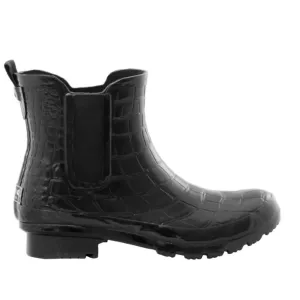 ROMA WOMEN'S CROC EMBOSS RAIN BOOT- RC1620