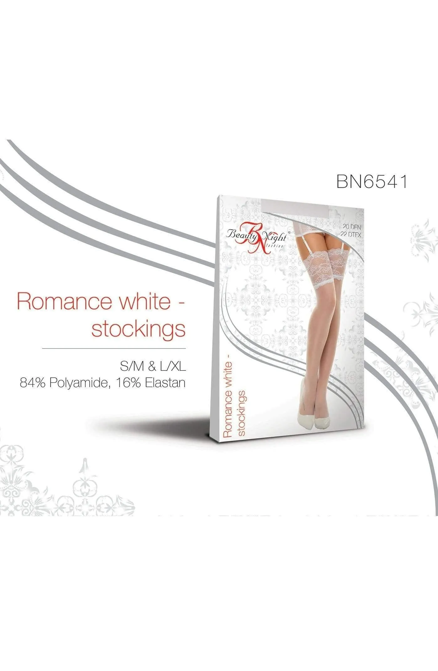 Romance Stockings Cherry