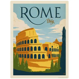 Rome Italy Colosseum Vinyl Sticker