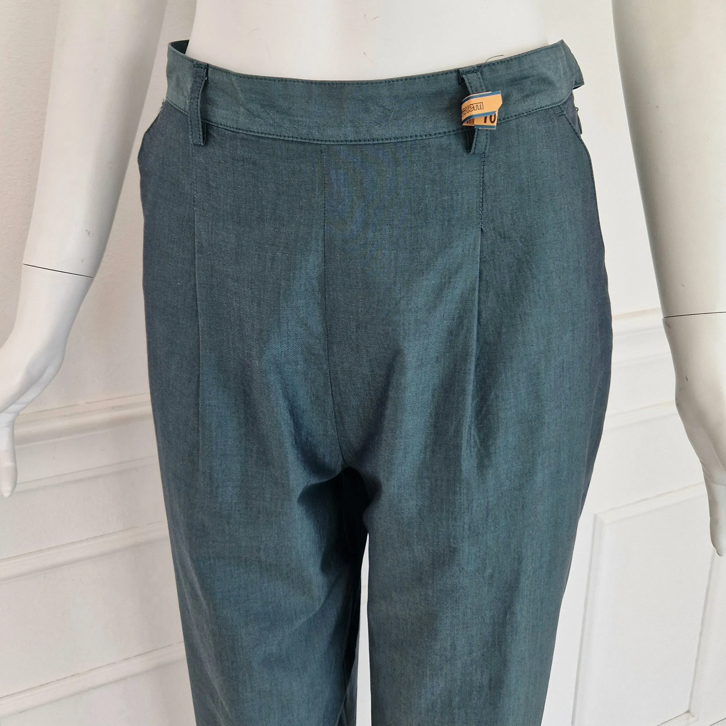 Romeo Gigli | Pantaloni estivi cotone verde