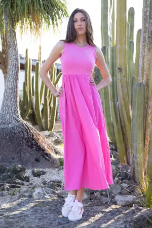 Romeo Maxi Dress - Pink Wash