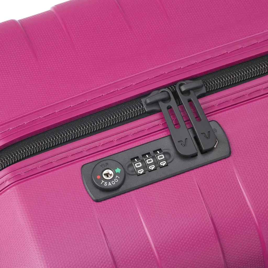 Roncato Box Sport 2.0 Carry On 55cm Lightweight 2.2Kg Suitcase - Magenta