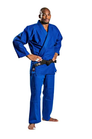 Ronin Brand Single Weave Blue Judo gi