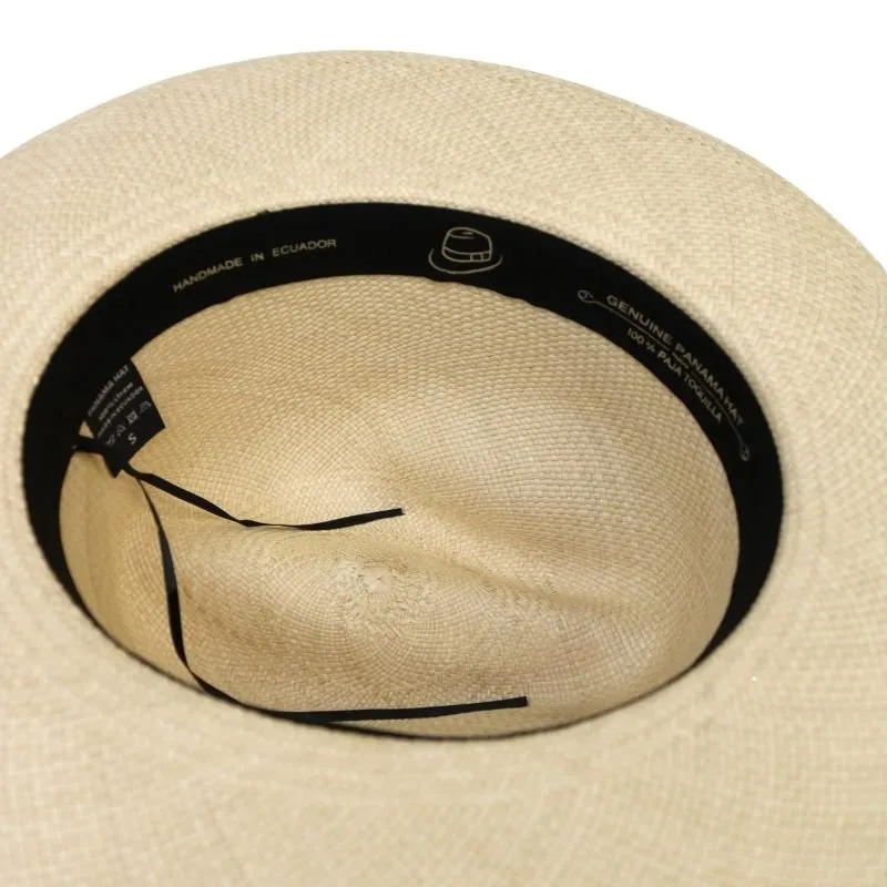 Ronnel Panama Straw Beige Fedora Hat | The Henry