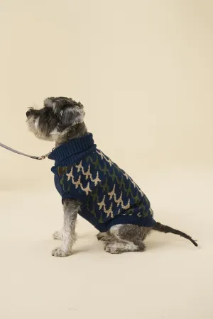 RONNIE DOG KNIT - NAVY