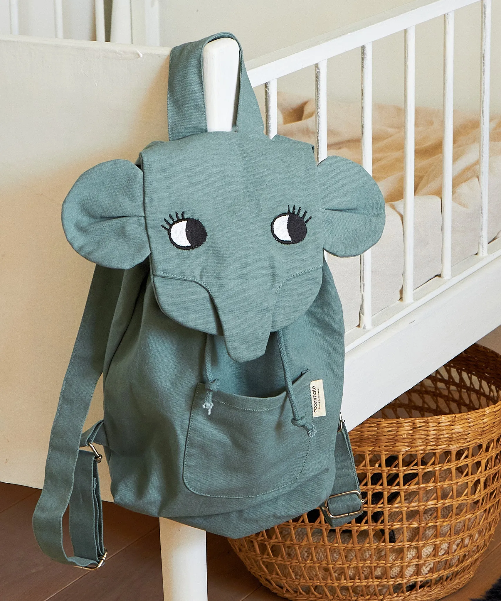 Roommate Kids Canvas Backpack - Elephant