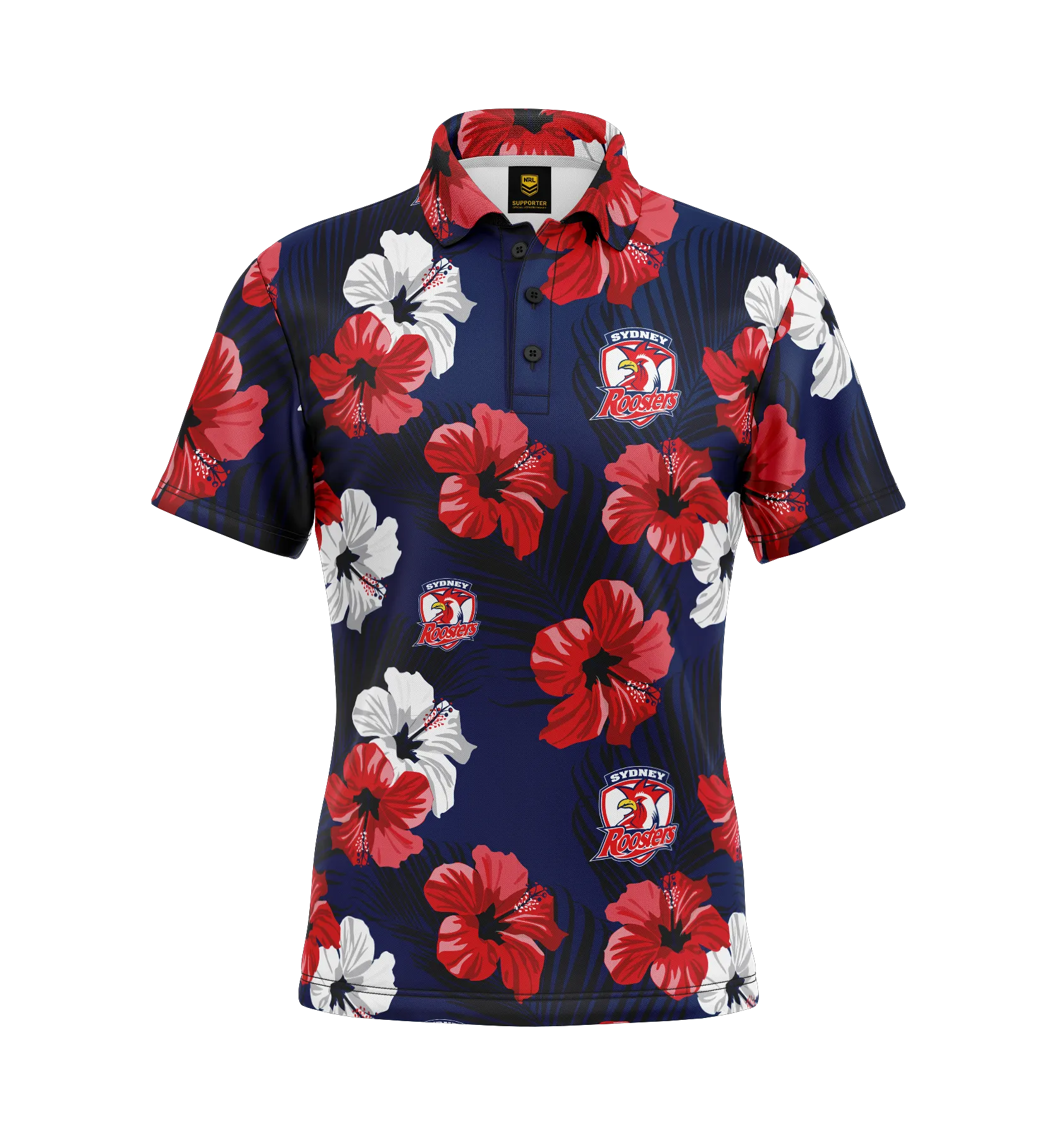 Roosters Aloha Golf Polo