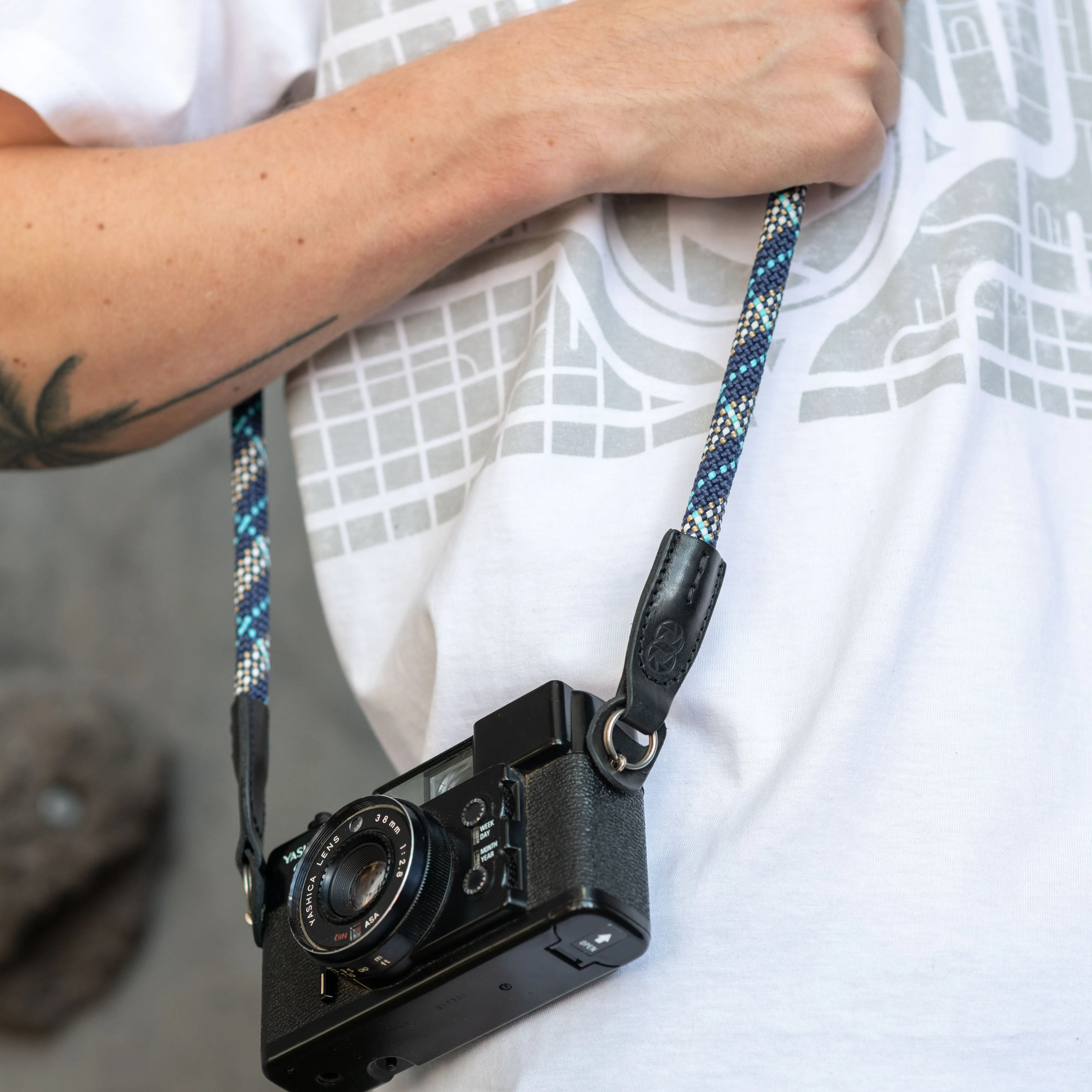 Rope Camera Strap - Plaid Collection