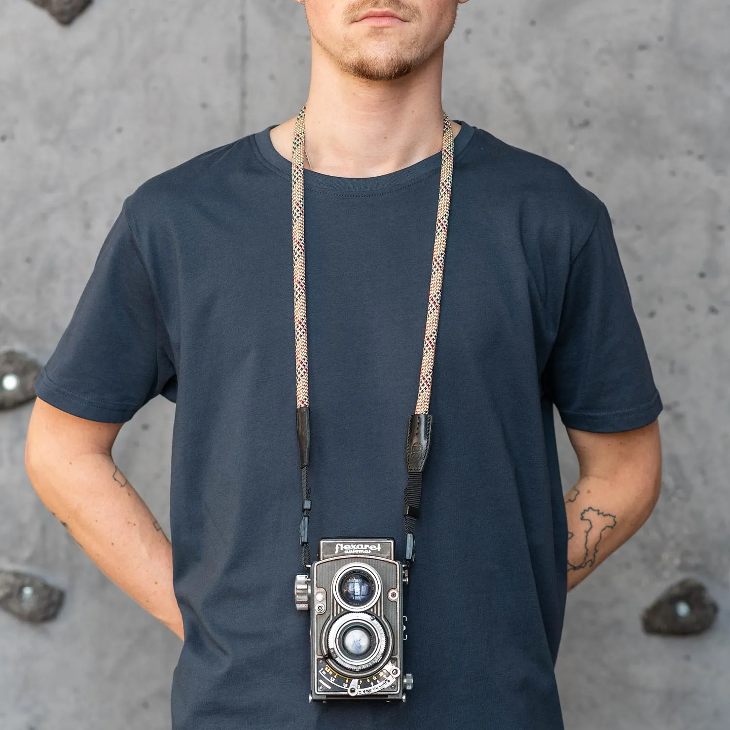 Rope Camera Strap - Plaid Collection