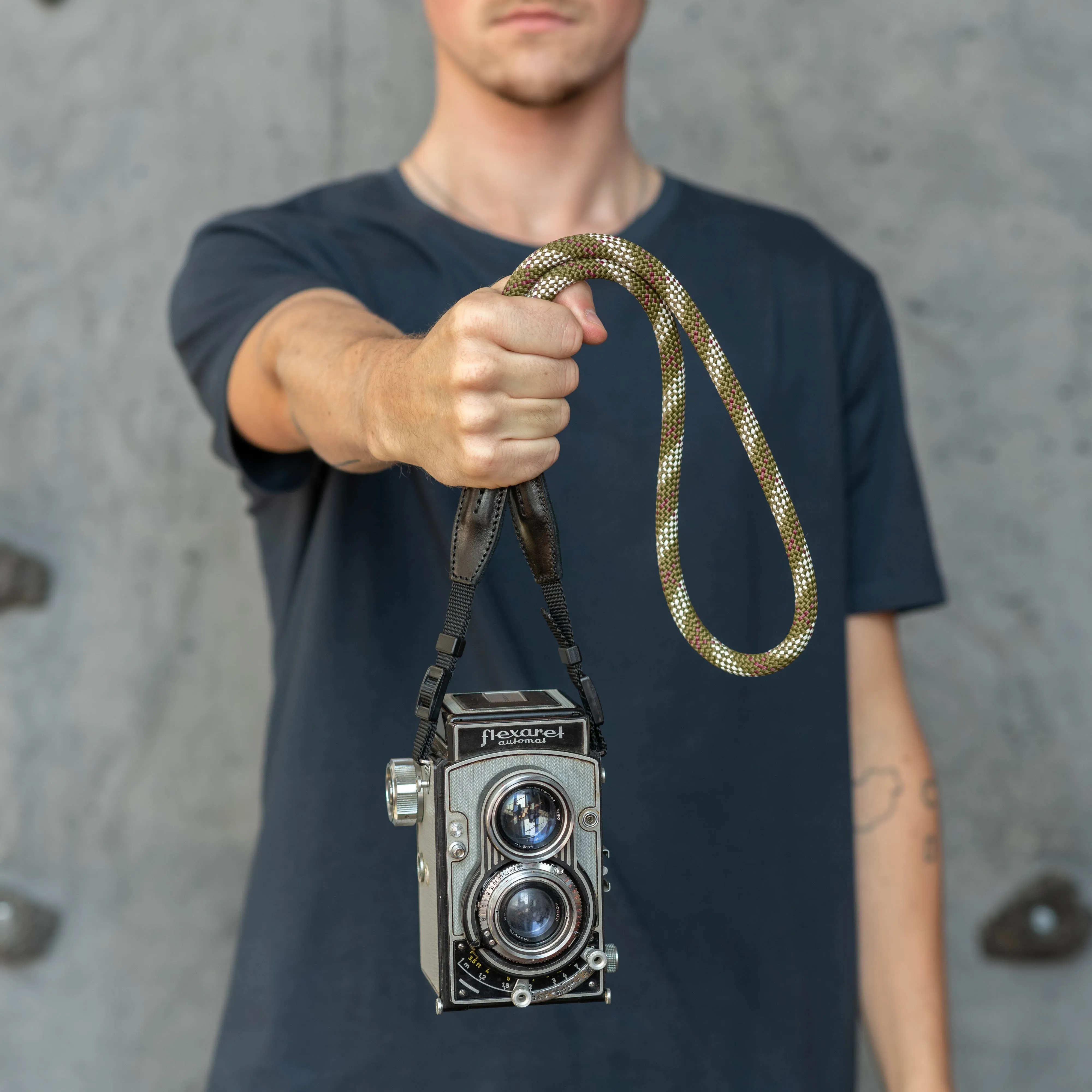 Rope Camera Strap - Plaid Collection