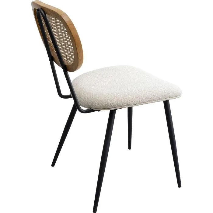 Rosali Cream Boucle Chair (2/Set)