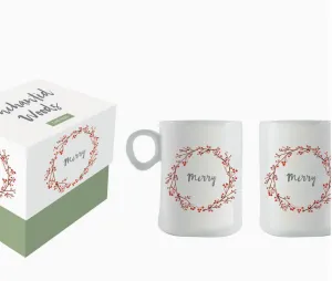 Rosanna Designs Merry Mug in a gift box