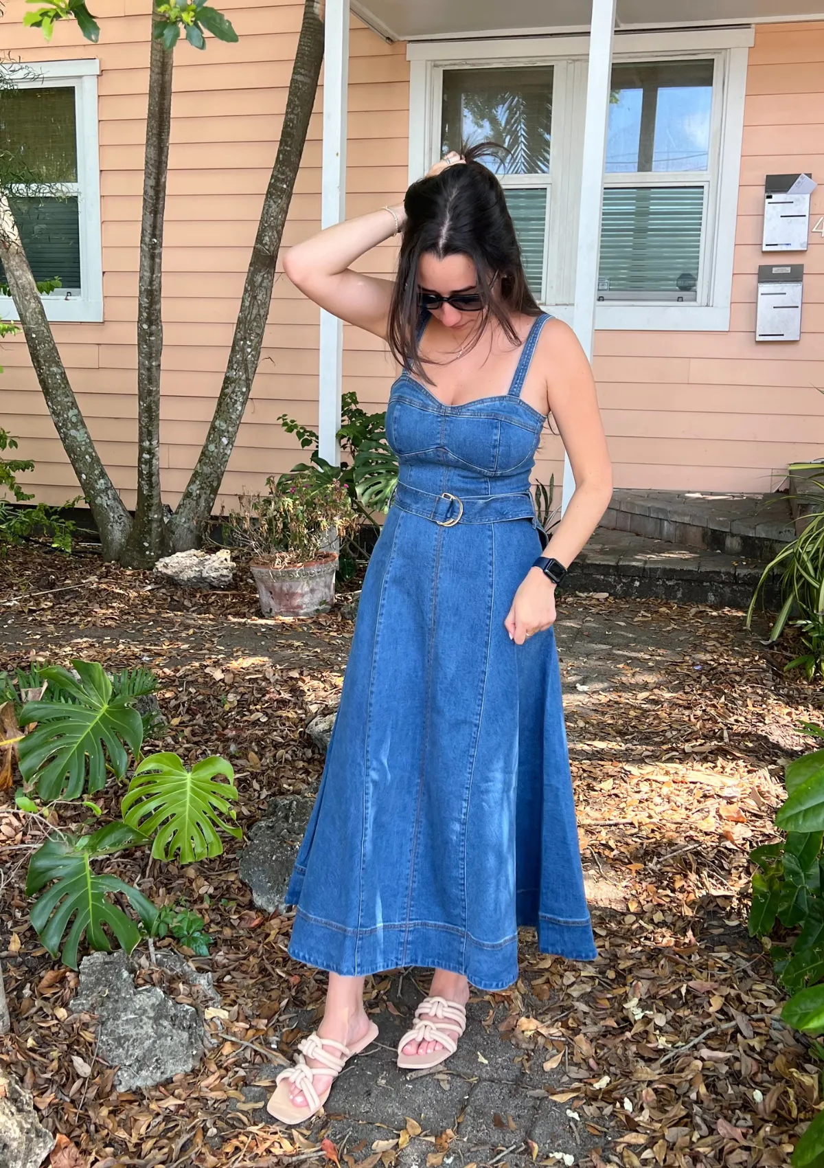 Rosanne Midi Denim Dress