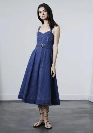 Rosanne Midi Denim Dress