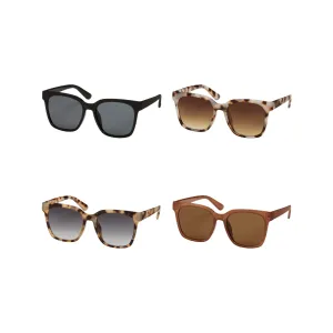 Rose Glam Square Sunglasses - Adult