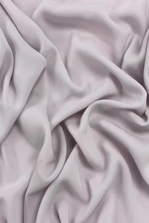 Rose Lilac Triacetate Lightweight Matte Crepe