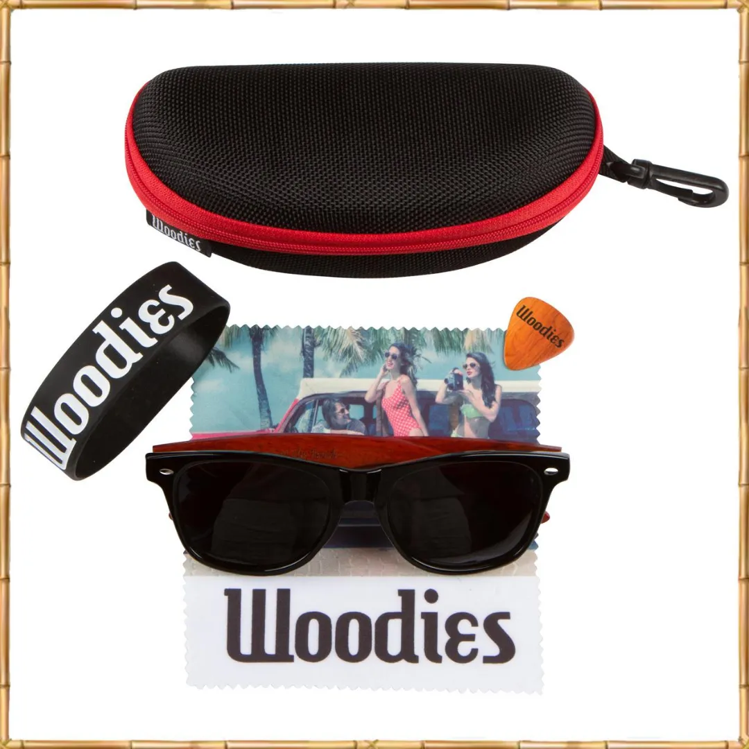 Rose Wood Polarized Sunglasses