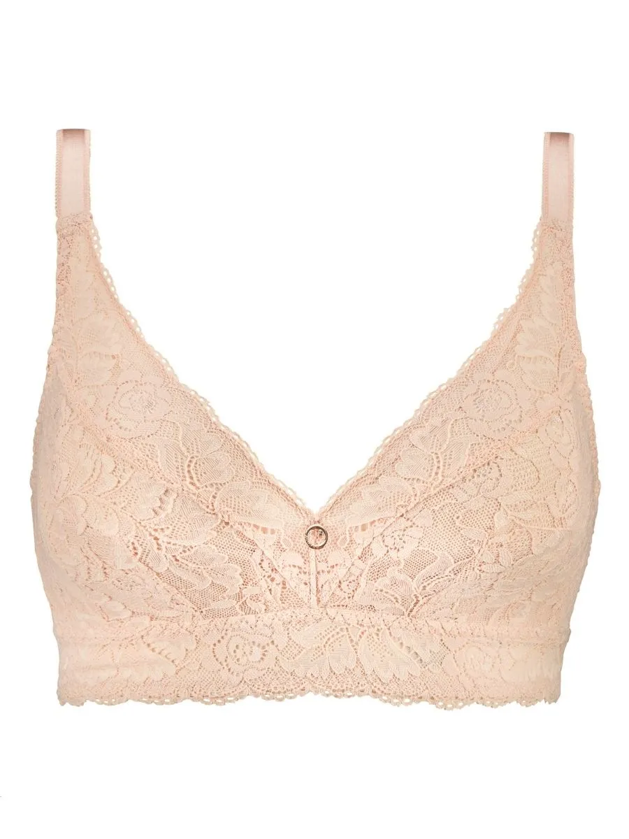 Rosessence Care Triangle Bralette - Nude D'été