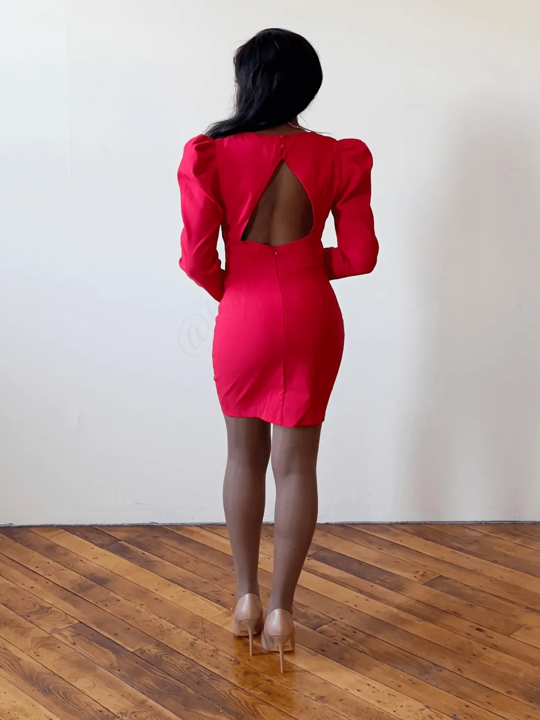 Rosey Red Mini Dress