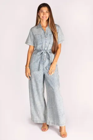 Rosie Denim Jumpsuit - FINAL SALE