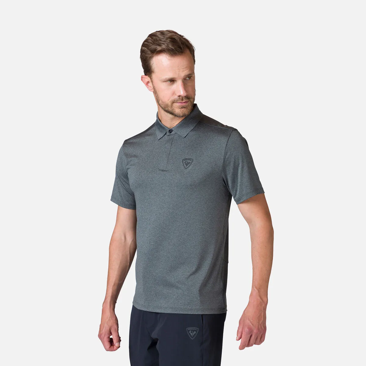 Rossignol | Active Polo | Men's | Onyx Grey