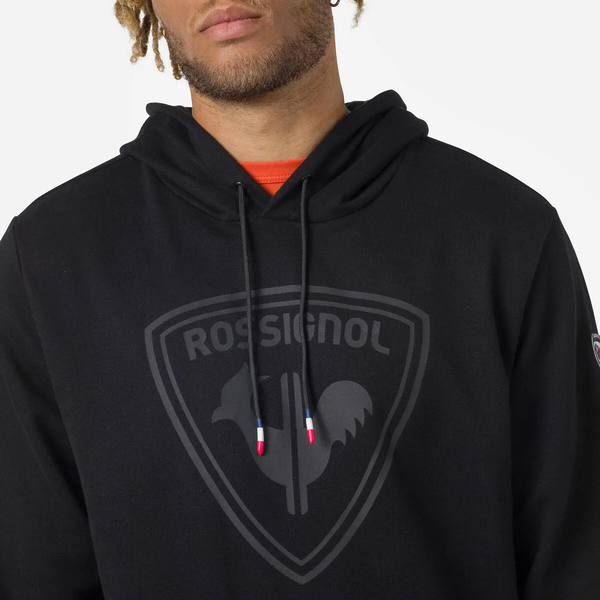 Rossignol | Hooded Cotton Sweatshirt | Men's | Black