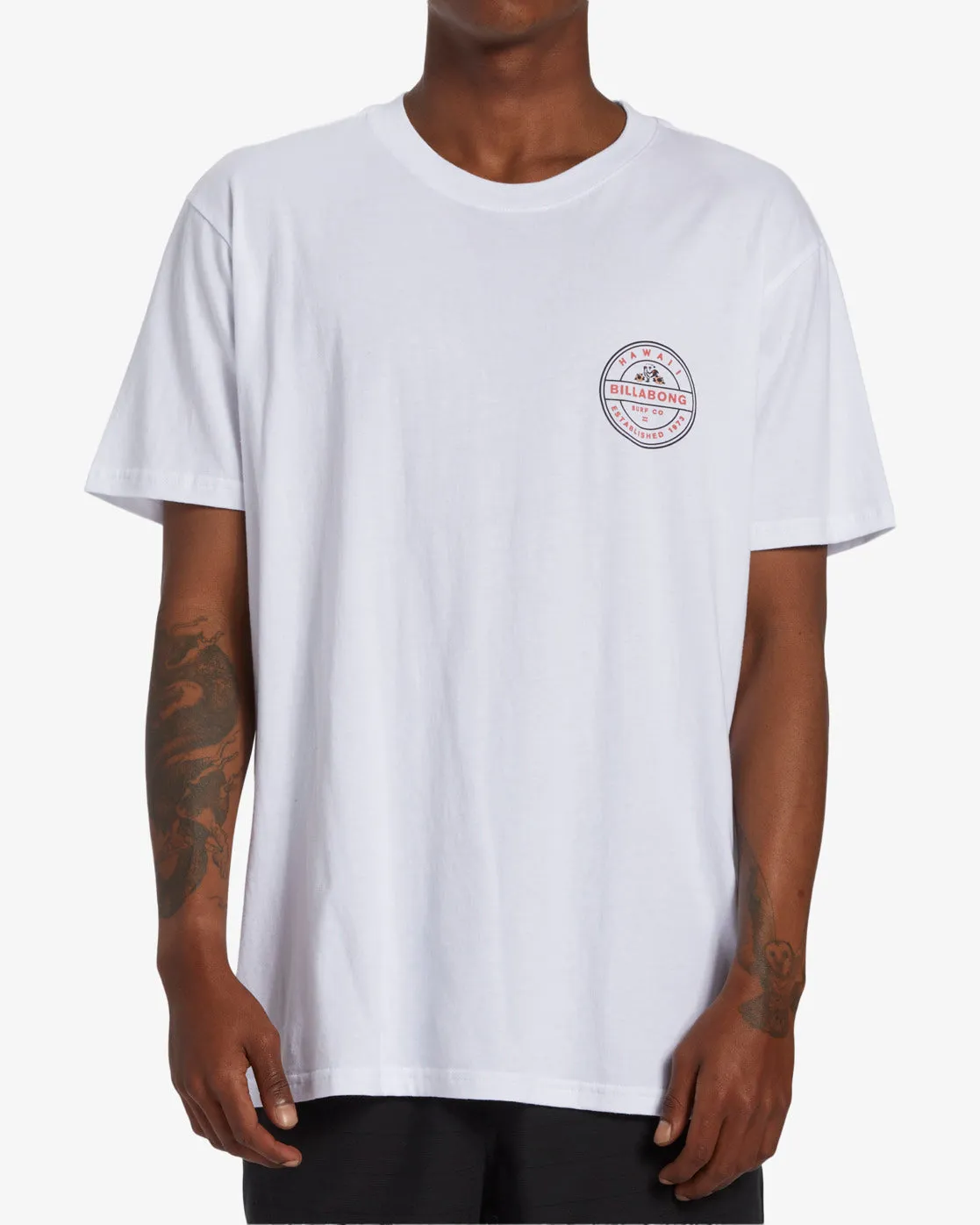 Rotor Hawaii Short Sleeve T-Shirt - White