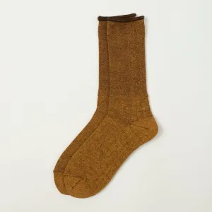 RoToTo City Socks - Yellow/Brown