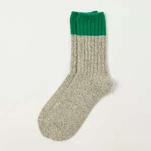 RoToTo Merino Wool Ragg Socks - Green