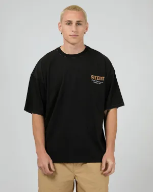 Rough Tee Washed Black