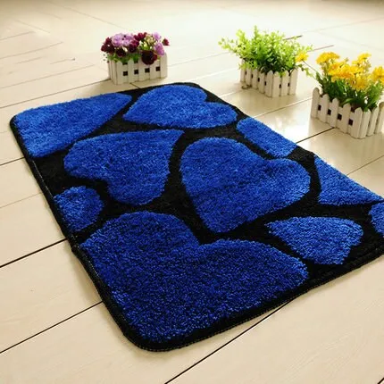 Round Design Bath Mats, Non-Silp Bathroom Carpet Set And Rug,Door Way Rug In The Toilet,Floor Bath Mats For Bathroom And Toilet