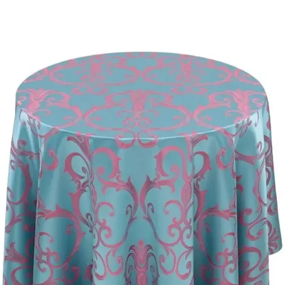 Round Frédéric Damask Tablecloth