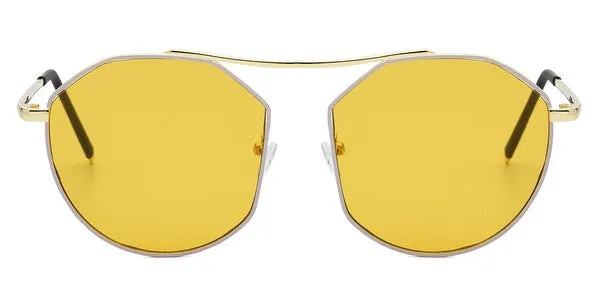 Round Geometric Fashion Sunglasses