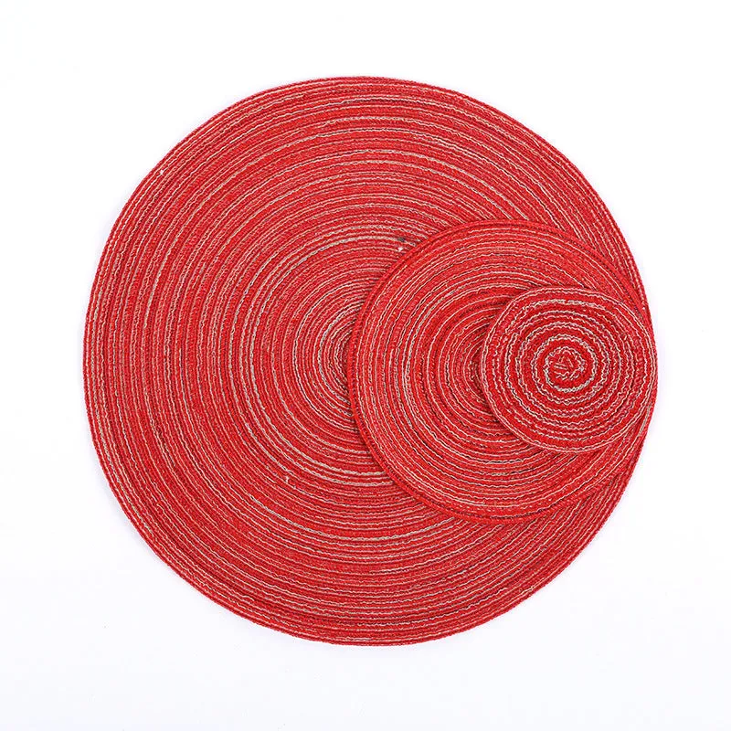 Round Heat-Resistant Placemats