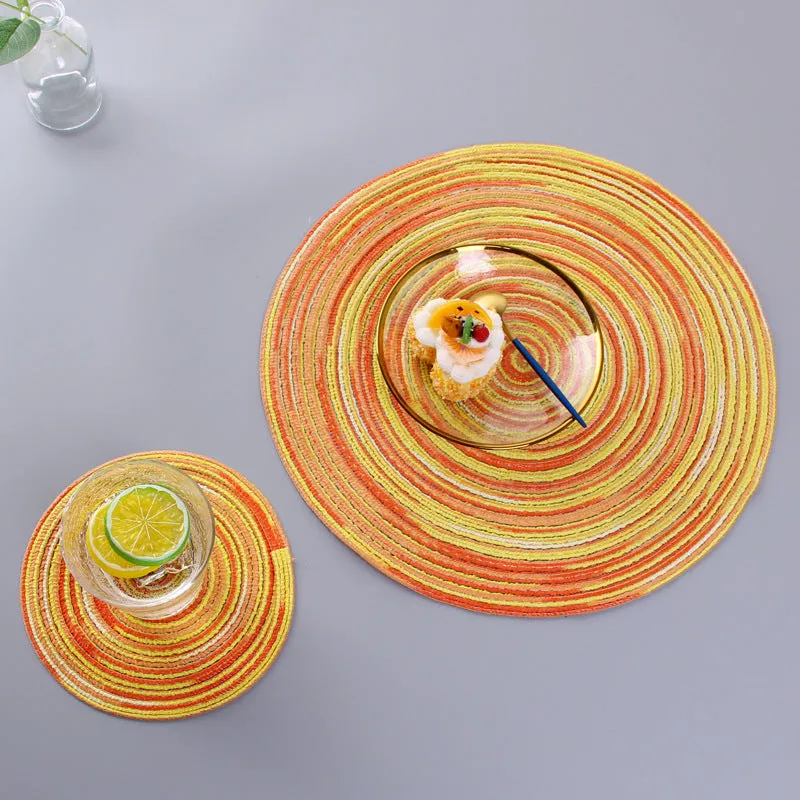 Round Heat-Resistant Placemats