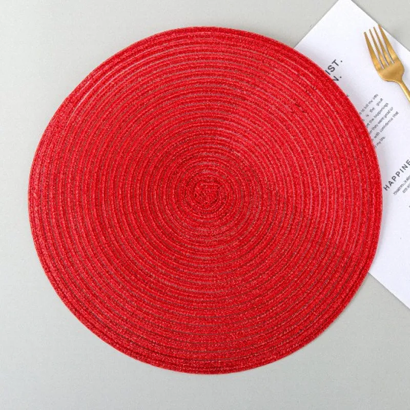 Round Heat-Resistant Placemats