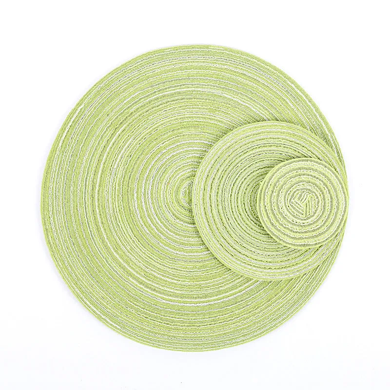 Round Heat-Resistant Placemats