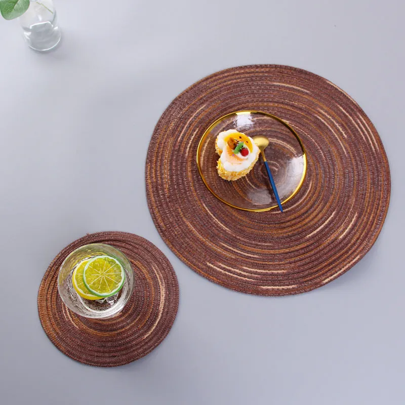 Round Heat-Resistant Placemats