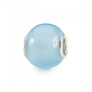 Round Light Blue Agate Bead TSTBE-00037