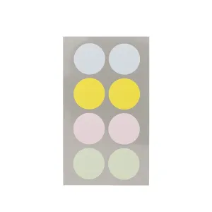 Round Pastel Sticker Labels (set of 32)