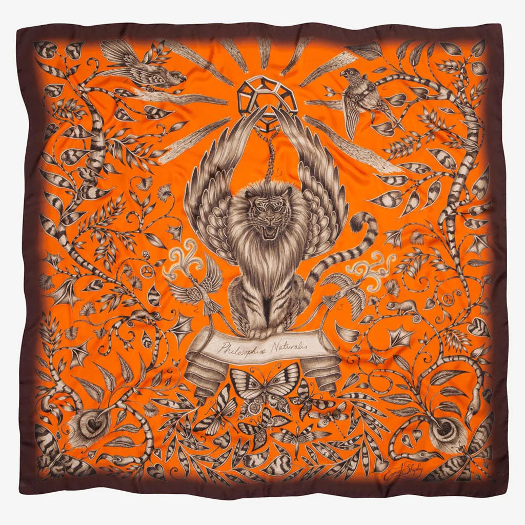 Rousseau Silk Chiffon Scarf