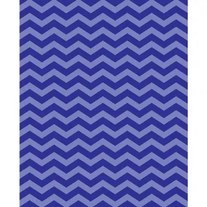 Royal Blue & Light Blue Chevron Printed Backdrop