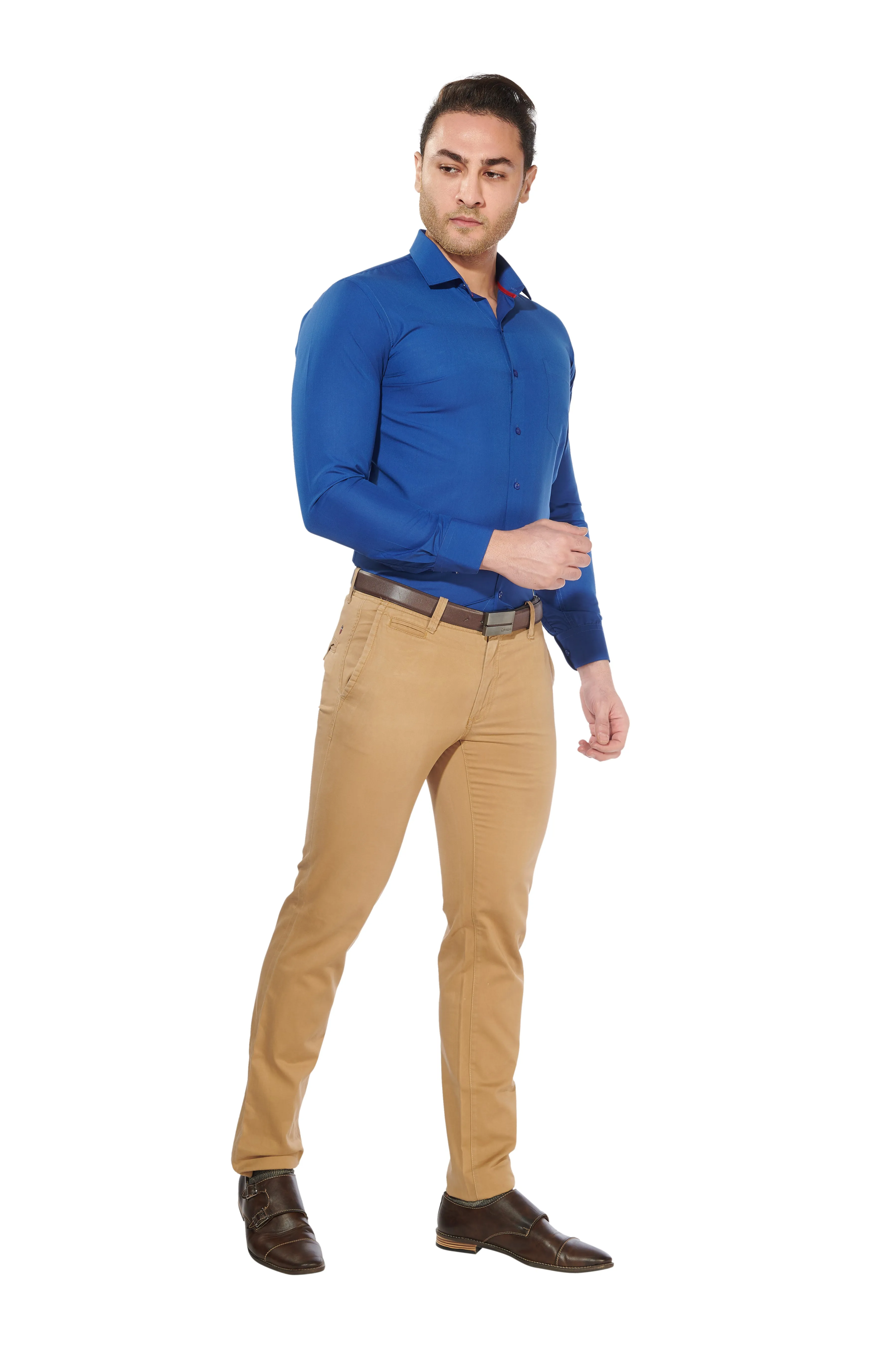 Royal Blue | Mens Slim-Fit Shirt