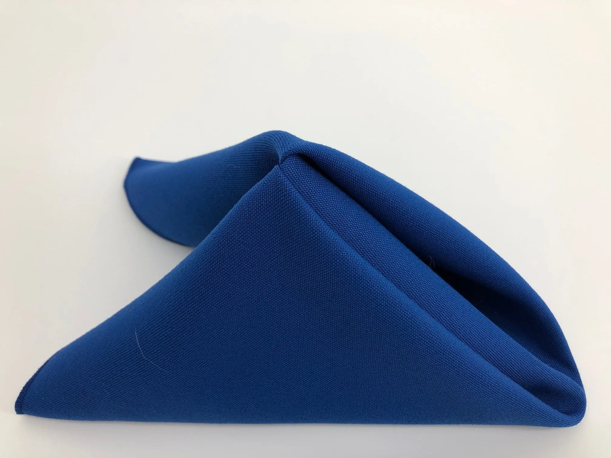 Royal Blue Polyester Napkins (10 Count)