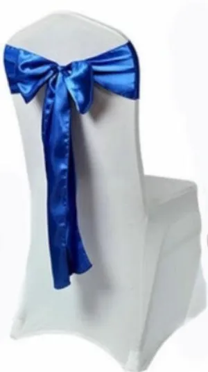 Royal Blue Satin Sash