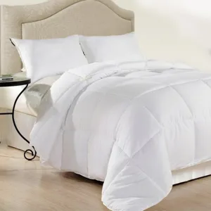 Royal Comfort 500GSM Plush Duck Feather Down Quilt Ultra Warm Soft - All Seasons - King - White