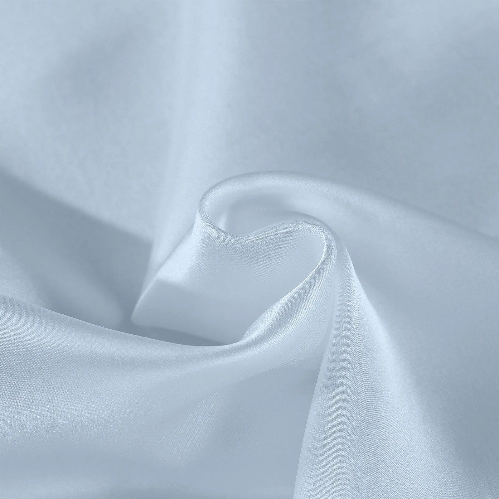 Royal Comfort Mulberry Soft Silk Hypoallergenic Pillowcase Twin Pack 51 x 76cm - Soft Blue