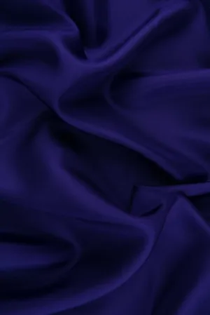 Royal Purple Habotai Silk Fabric