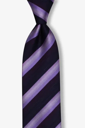 Royal Purple Striped Tie