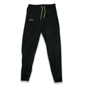 Royal Roots Velour Mens Black Sweatpants